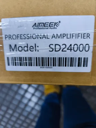 Etapa de potencia amplificador 24.000w a 2 Channel