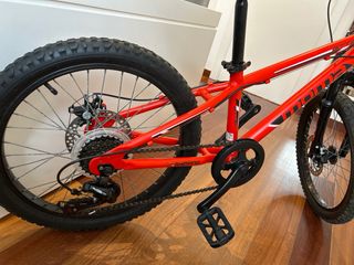 Bicicleta Montaña Infantil Roja