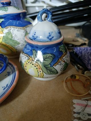 Juego de té y café de cerámica