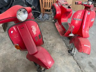Vespa 125 FL PK Roja