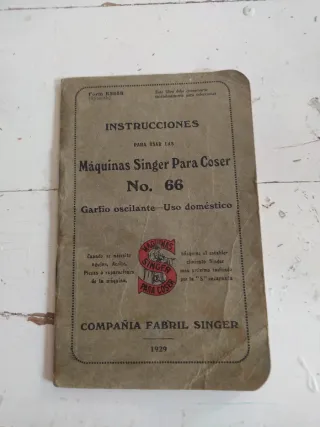 Instrucciones Máquina Coser Singer 66