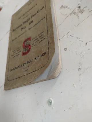 Instrucciones Máquina Coser Singer 66