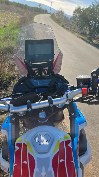 Voge 300 Rally Azul/Rojo/Blanco