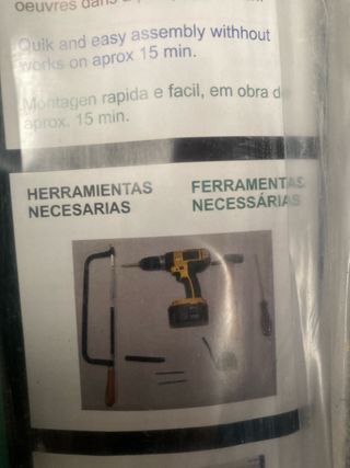 Mosquitera enrollable y recortable de aluminio