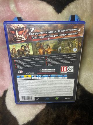 AOT PS4 - Attack on Titan: Wings of Freedom