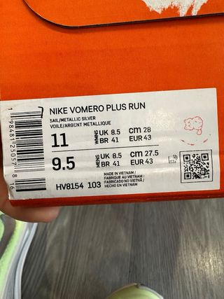 Nike Vomero 18 Plus Verde/Blanco