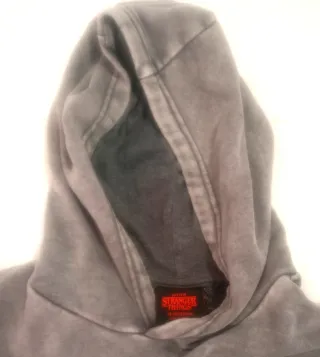 Sudadera Hellfire Club Stranger Things Gris