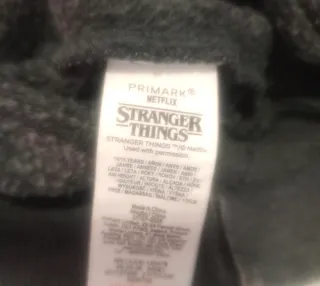 Sudadera Hellfire Club Stranger Things Gris