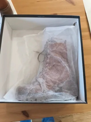 Botines de piel Carmela marrones