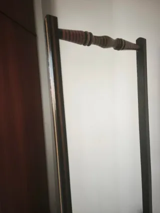 Revistero vintage madera pintado a mano