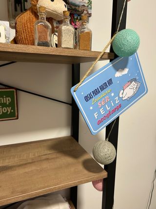 Estantería 6 Niveles Madera y Metal