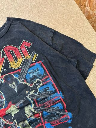 Camiseta ACDC USA Tour Vintage Negra