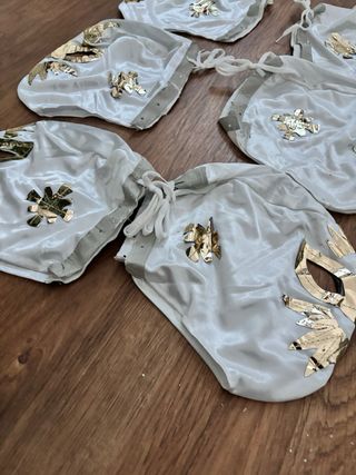 Lote 6 Máscaras Lucha Libre Mexicana Blancas