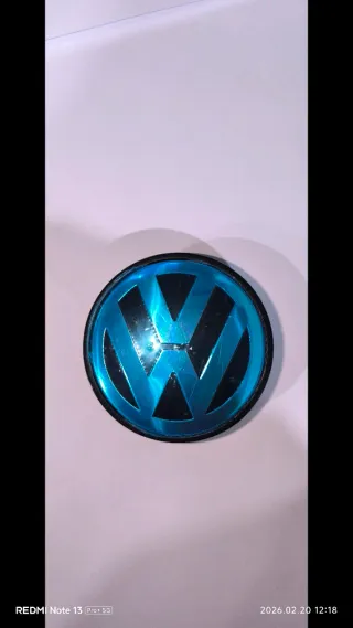 Tapas Ruedas Volkswagen 110mm Azul