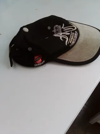 Gorra Mónaco Montecarlo Negra y Gris