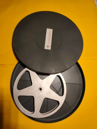 3 Latas para Película 16mm Cine