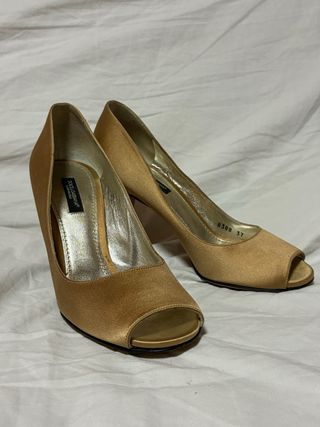 Scarpe Dolce & Gabbana oro Tg 37