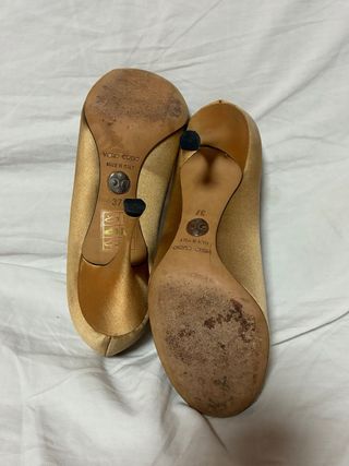 Scarpe Dolce & Gabbana oro Tg 37