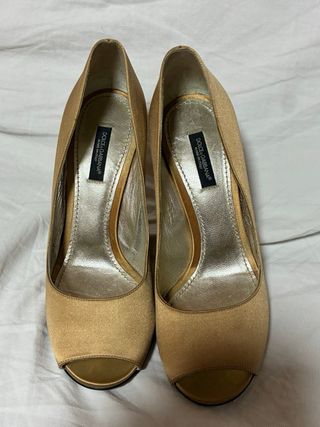 Scarpe Dolce & Gabbana oro Tg 37