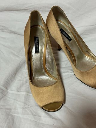 Scarpe Dolce & Gabbana oro Tg 37