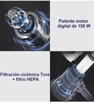 Aspirador sem fios Akita