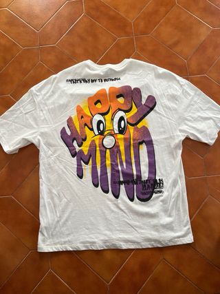 Camiseta Bershka Oso Life is Short