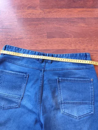 Bermuda vaquera azul