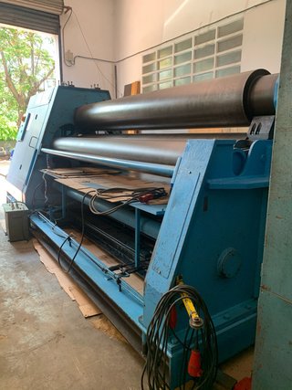 Cilindro curvador industrial