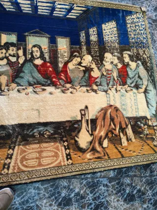 Tapiz La Última Cena Hecho a Mano