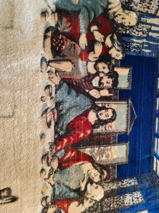 Tapiz La Última Cena Hecho a Mano