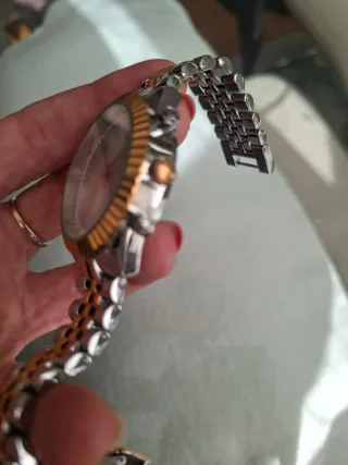 Reloj Mujer Dorado y Plateado nuevo!