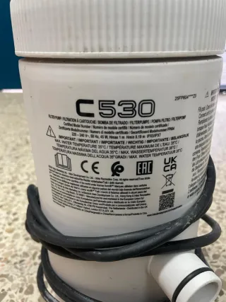 Piscuna 366cm ancho x 99cm de alto y Bomba Filtro