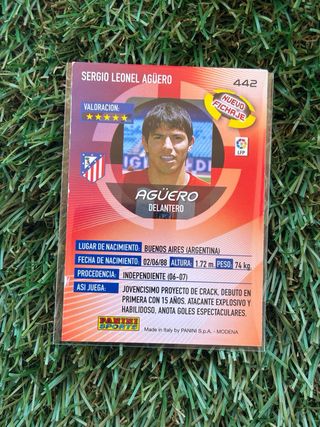 ROOKIE Kun Aguero Atlético Madrid 06/07