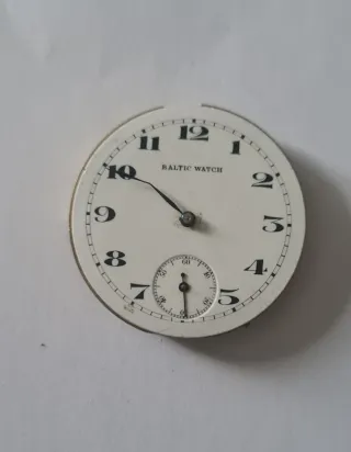 Piezas de relojes de bolsillo antiguos