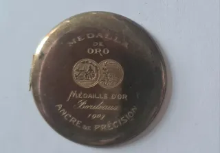 Piezas de relojes de bolsillo antiguos