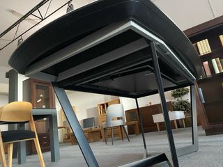 Mesa comedor extensible diseño porcelánico