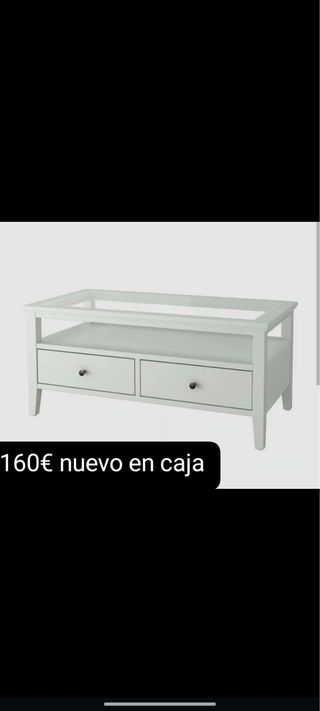 Mesa de centro IKEA blanca sin usar