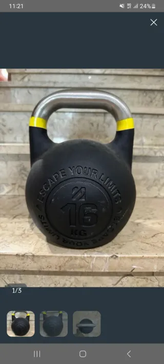 Kettlebell 16 kg Pro