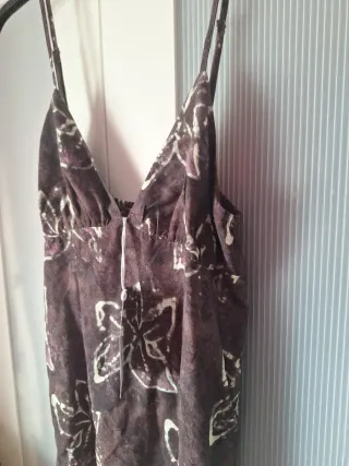 Top Pull&Bear estampado floral M