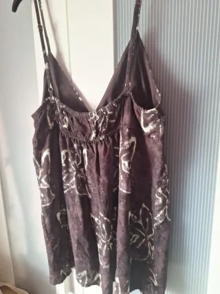 Top Pull&Bear estampado floral M