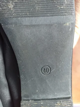 Zapatos negros talla 38