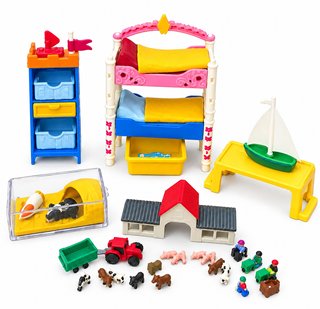 Playmobil habitacion niños