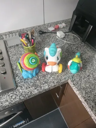 Lote Juguetes Elefante y Caballo