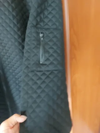 Giubbino trapuntato uomo nero