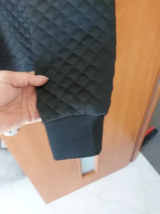 Giubbino trapuntato uomo nero