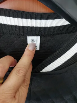 Giubbino trapuntato uomo nero