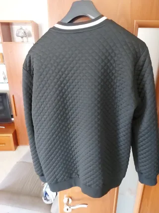 Giubbino trapuntato uomo nero