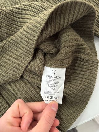 Jersey Trussardi Verde Oliva Talla L