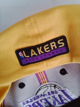 Gorra Adidas Los Angeles Lakers Amarilla