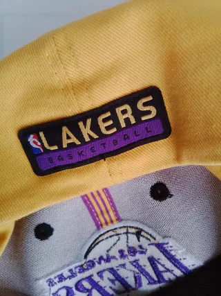 Gorra Adidas Los Angeles Lakers Amarilla